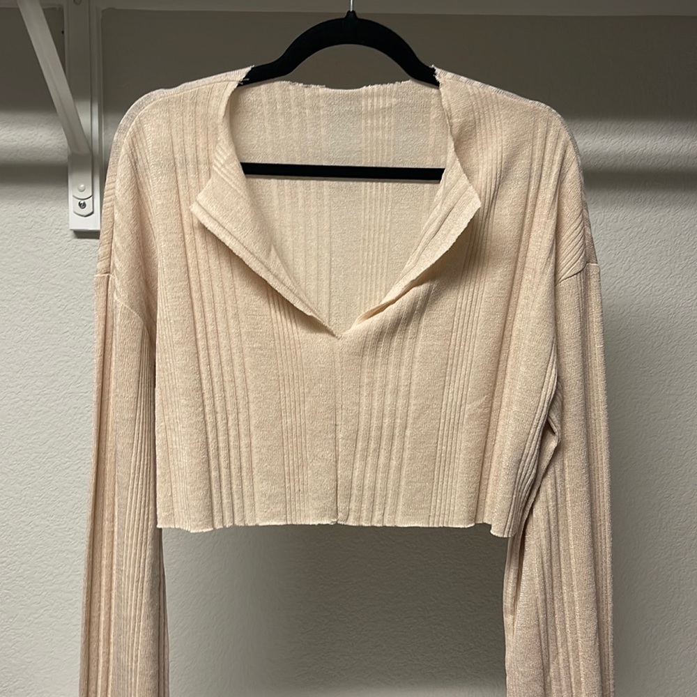 Cropped sweater